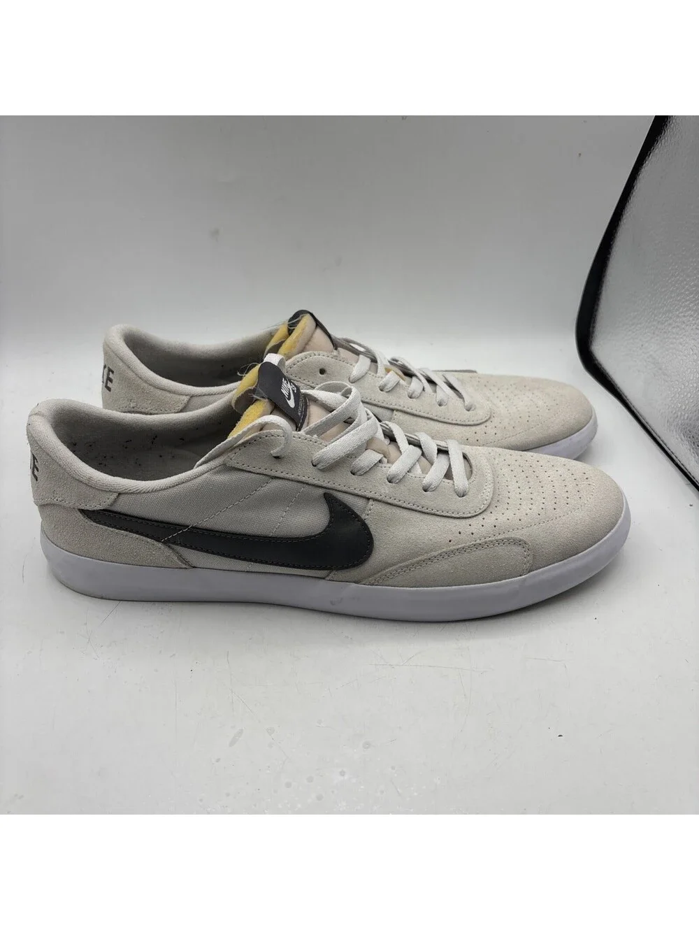 Nike SB Heritage Vulc Vast Grey Vast Grey White CD5010-001 Men's Size 14